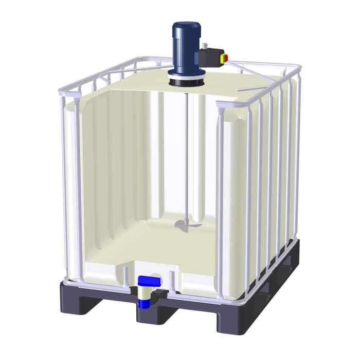 IBC Mischer EHM 0.55/6-Mo 1Ph Edelstahl